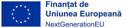 Finanțat de Uniunea Europeană NextGenerationEU